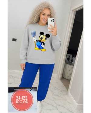 ЖЕНСКИЙ КОСТЮМ ТКАНЬ ФЛИС