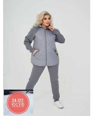 ЖЕНСКИЙ КОСТЮМ ДВОЙКА МАЛОМЕРЯТ ТКАНЬ ФЛИС СИНТЕПОН