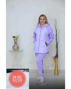 ЖЕНСКИЙ КОСТЮМ ДВОЙКА МАЛОМЕРЯТ ТКАНЬ ФЛИС СИНТЕПОН