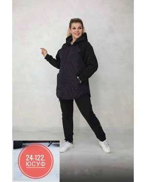 ЖЕНСКИЙ КОСТЮМ ДВОЙКА МАЛОМЕРЯТ ТКАНЬ ФЛИС СИНТЕПОН