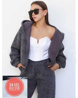 ЖЕНСКИЙ КОСТЮМ ДВОЙКА ТКАНЬ ДВУХНИТКА С НАЧЁСОМ