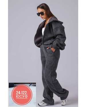 ЖЕНСКИЙ КОСТЮМ ДВОЙКА ТКАНЬ ДВУХНИТКА С НАЧЁСОМ