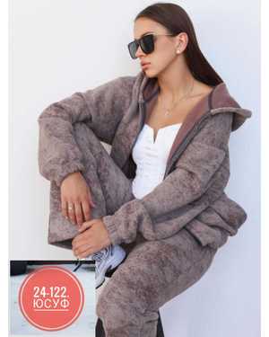 ЖЕНСКИЙ КОСТЮМ ДВОЙКА ТКАНЬ ДВУХНИТКА С НАЧЁСОМ