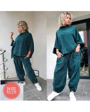 ЖЕНСКИЙ КОСТЮМ ДВОЙКА ТКАНЬ ВЕЛЬВЕТ