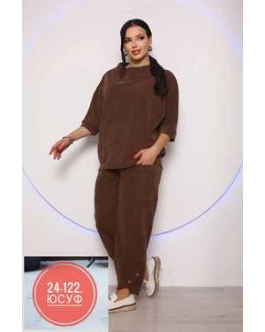 ЖЕНСКИЙ КОСТЮМ ДВОЙКА ТКАНЬ ВЕЛЬВЕТ