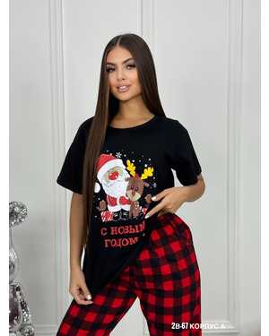 ПИЖАМА В РАЗМЕР ТКАНЬ ХЛОПОК