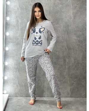 ПИЖАМА В РАЗМЕР ТКАНЬ ХЛОПОК