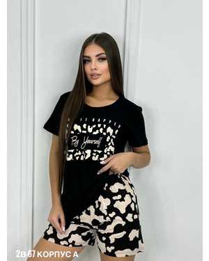 ПИЖАМА В РАЗМЕР ТКАНЬ 100% ХЛОПОК