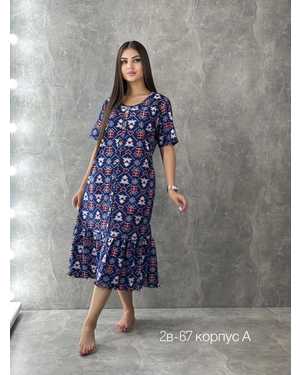 САРАФАН В РАЗМЕР ТКАНЬ ХЛОПОК