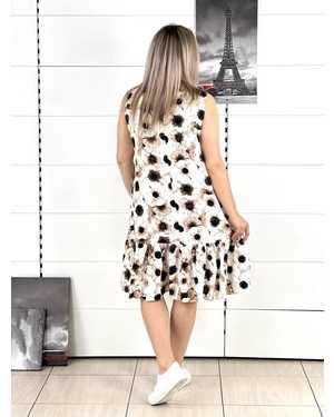 САРАФАН В РАЗМЕР ТКАНЬ ШТАПЕЛЬ