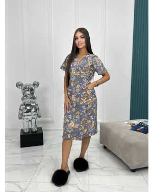 ХАЛАТ В РАЗМЕР ТКАНЬ ХЛОПОК