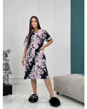 ХАЛАТ В РАЗМЕР ТКАНЬ ХЛОПОК