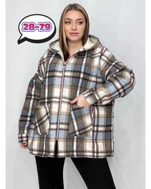 КОФТА В РАЗМЕР ТКАНЬ МЕХ