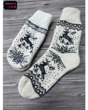 Набор Носки+варежки Вязаные овечья шерсть