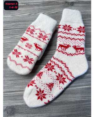 Набор Носки+варежки Вязаные овечья шерсть