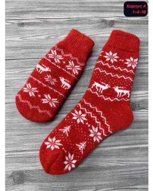 Набор Носки+варежки Вязаные овечья шерсть