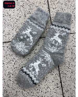 Набор Носки+варежки Вязаные овечья шерсть