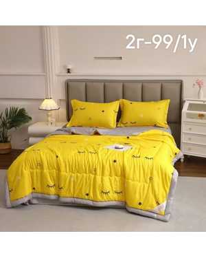 Комплект постельного белья с готовым одеялом. Ткань: Сатин Состав ткани: Хлопок Вискоза Наполнитель одеяло: Шелк(возможно замена на похожее)