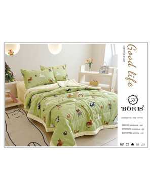 Комплект детского постельного белья с готовым одеялом Boris Ткань:сатин хлопок(возможно замена на похожее)