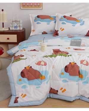 Комплект детского постельного белья с готовым одеялом Boris Ткань:сатин хлопок(возможно замена на похожее)
