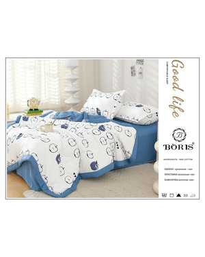 Комплект детского постельного белья с готовым одеялом Boris Ткань:сатин хлопок(возможно замена на похожее)