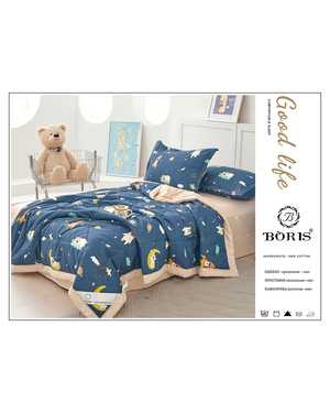 Комплект детского постельного белья с готовым одеялом Boris Ткань:сатин хлопок(возможно замена на похожее)