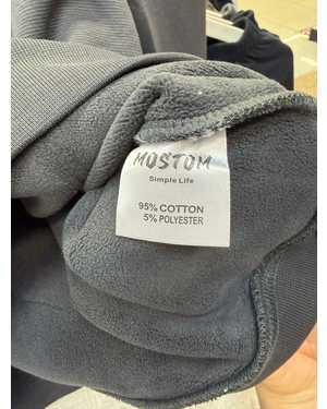 ТОЛСТОВКА В РАЗМЕР ТКАНЬ 90% ХЛОПОК, 10% ПОЛИЭСТЕР