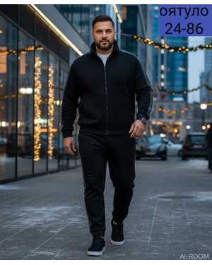 МУЖСКОЙ КОСТЮМ ТКАНЬ ДВУХСТОРОННИЙ ФЛИС