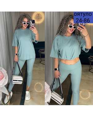 ЖЕНСКИЙ КОСТЮМ ДВОЙКА ТКАНЬ ЛАПША