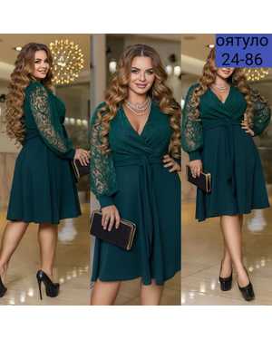 ПЛАТЬЕ ТКАНЬ КРЕПУН-ГИПЮР