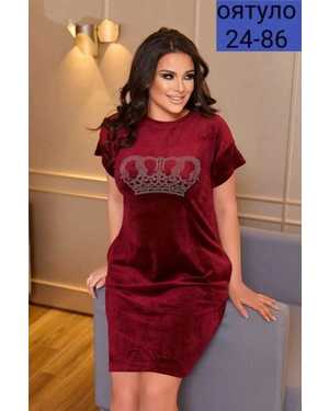 ПЛАТЬЕ ТКАНЬ ВЕЛЮР