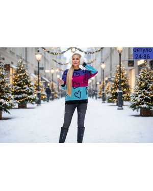 СВИТЕР ТКАНЬ КАШЕМИР