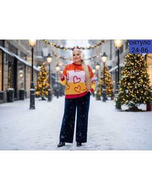 СВИТЕР ТКАНЬ КАШЕМИР