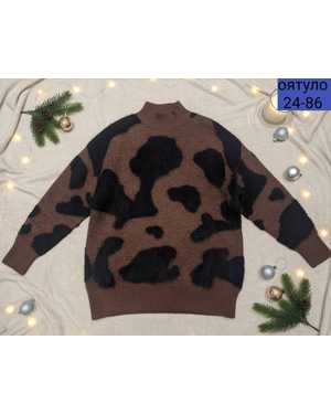 СВИТЕР ТКАНЬ МЯГКИЙ КАШЕМИР