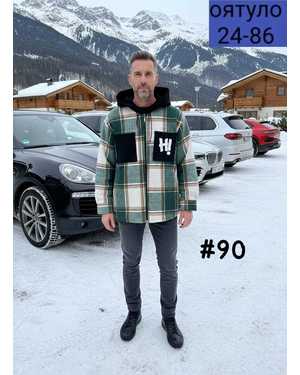 РУБАШКА ТКАНЬ КАШЕМИР С МЕХОМ