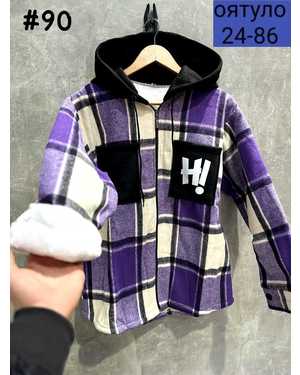 РУБАШКА ТКАНЬ КАШЕМИР С МЕХОМ