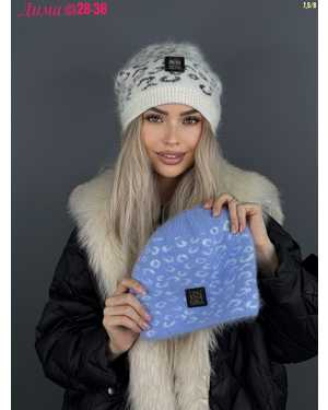 ШАПКА ОТ 8 ДО 81 ЛЕТ РАЗМЕР: ОТ 8 ЛЕТ ДО 81 ЛЕТ 80 % АНГОРА, 10 % АКРИЛ, 10 % ШЕРСТЬ