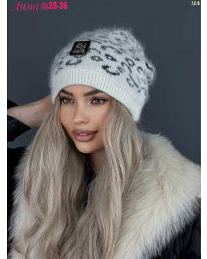 ШАПКА ОТ 8 ДО 81 ЛЕТ РАЗМЕР: ОТ 8 ЛЕТ ДО 81 ЛЕТ 80 % АНГОРА, 10 % АКРИЛ, 10 % ШЕРСТЬ