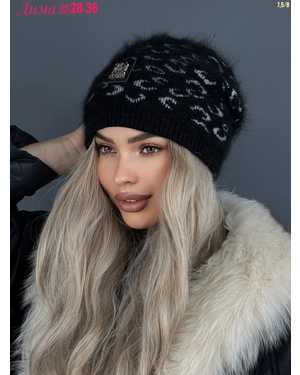 ШАПКА ОТ 8 ДО 81 ЛЕТ РАЗМЕР: ОТ 8 ЛЕТ ДО 81 ЛЕТ 80 % АНГОРА, 10 % АКРИЛ, 10 % ШЕРСТЬ