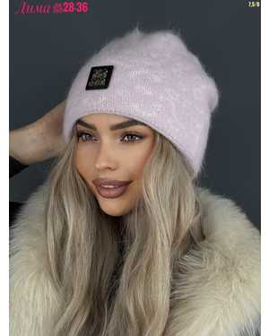 ШАПКА ОТ 8 ДО 81 ЛЕТ РАЗМЕР: ОТ 8 ЛЕТ ДО 81 ЛЕТ 80 % АНГОРА, 10 % АКРИЛ, 10 % ШЕРСТЬ