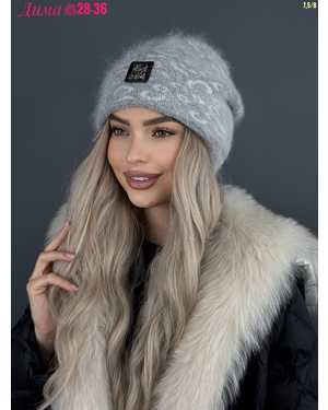 ШАПКА ОТ 8 ДО 81 ЛЕТ РАЗМЕР: ОТ 8 ЛЕТ ДО 81 ЛЕТ 80 % АНГОРА, 10 % АКРИЛ, 10 % ШЕРСТЬ