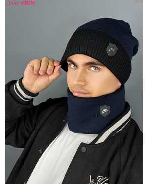 КОМПЛЕКТ ШАПКА ДВОЙНАЯ С ФЛИС И СНУД С ФЛИС ОТ 8 ЛЕТ ДО 81 ЛЕТ РАЗМЕР: ОТ 8 ЛЕТ ДО 81 ЛЕТ 70 % ШЕРСТЬ, 30 % АКРИЛ СЕЗОН ЗИМА