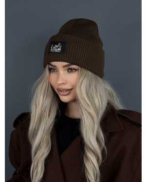 ШАПКА РАЗМЕР: ЕДИНЫЙ 70% ШЕРСТЬ, 30% АКРИЛ