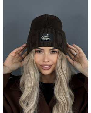 ШАПКА РАЗМЕР: ЕДИНЫЙ 70% ШЕРСТЬ, 30% АКРИЛ