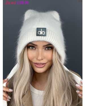 ШАПКА АНГОРА БЕЗ ФЛИС ОТ 8 ДО 109 ЛЕТ РАЗМЕР: ЕДИНЫЙ 80 % АНГОРА, 5 % АКРИЛ, 15 % ШЕРСТЬ