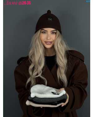 ШАПКА РАЗМЕР: ЕДИНЫЙ 20% НЕЙЛОН, 55% ВИСКОЗА, 20% ПОЛИАМИД, 5% КАШЕМИР