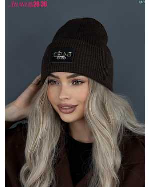 ШАПКА РАЗМЕР: ЕДИНЫЙ 70% ШЕРСТЬ, 30% АКРИЛ