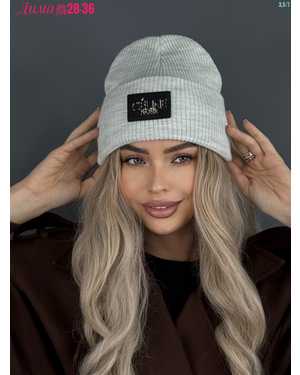 ШАПКА РАЗМЕР: ЕДИНЫЙ 70% ШЕРСТЬ, 30% АКРИЛ