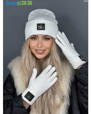 КОМПЛЕКТ ШАПКА ДВОЙНАЯ С ПЕРЧАТКАМИ ОТ 8 ДО 81 ЛЕТ РАЗМЕР: ОТ 8 ЛЕТ ДО 81 ЛЕТ 30% АКРИЛ, 70% ШЕРСТЬ СЕЗОН ЗИМА