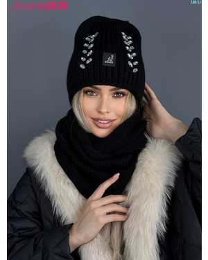 ШАПКА ДВОЙНАЯ С ХОМУТОМ ВЗРОСЛЫЙ РАЗМЕР: ЕДИНЫЙ 70% ШЕРСТЬ, 30% АКРИЛ СЕЗОН ЗИМА